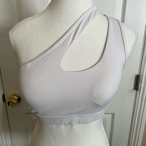 One Shoulder Sports Bra
